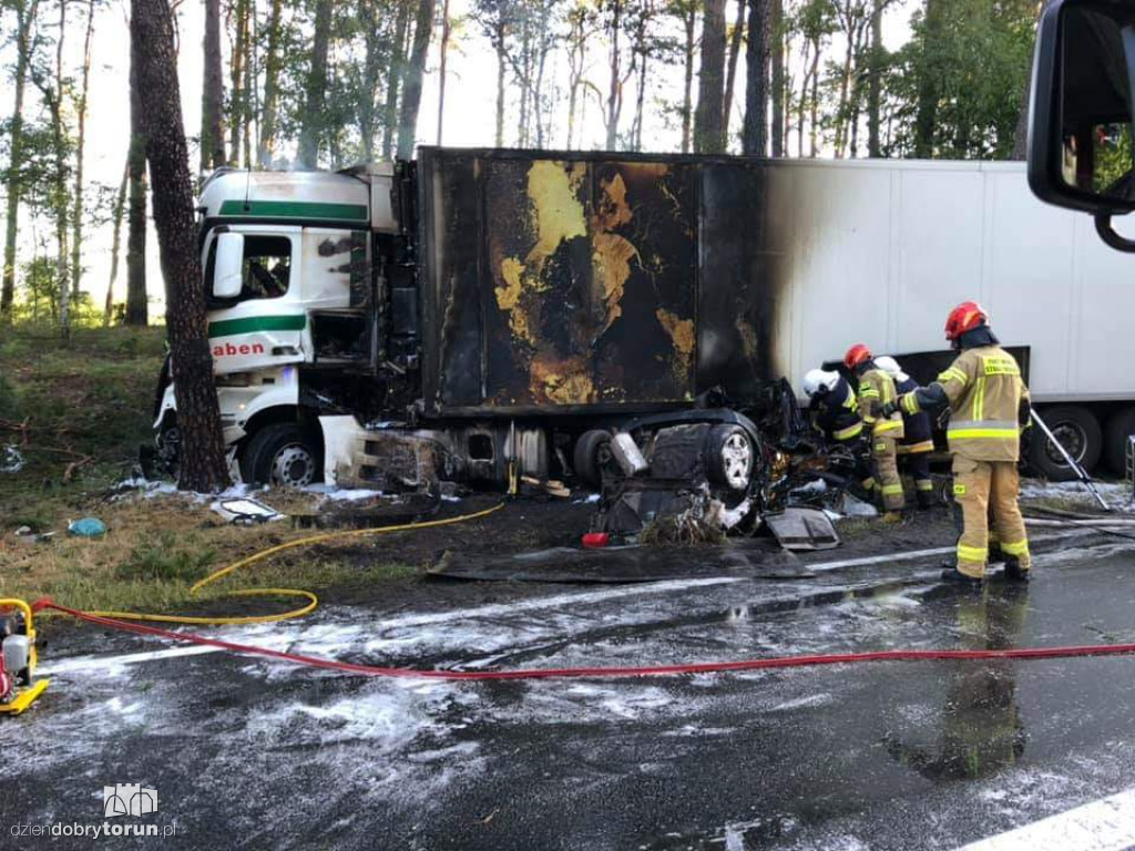 Tragiczny wypadek na trasie Toruń - Bydgoszcz