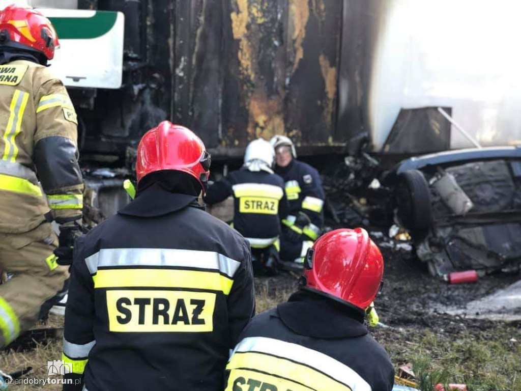 Tragiczny wypadek na trasie Toruń - Bydgoszcz