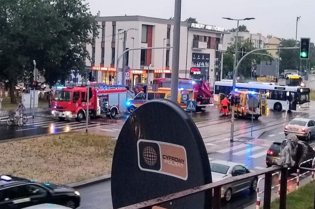 Wypadek - Sz. Chełmińska/Żwirki i Wigury