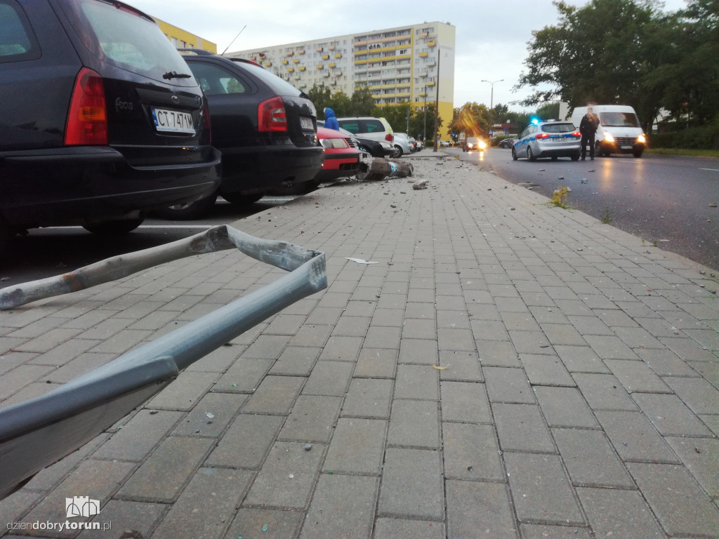 Wypadek autobusu komunikacji miejskiej