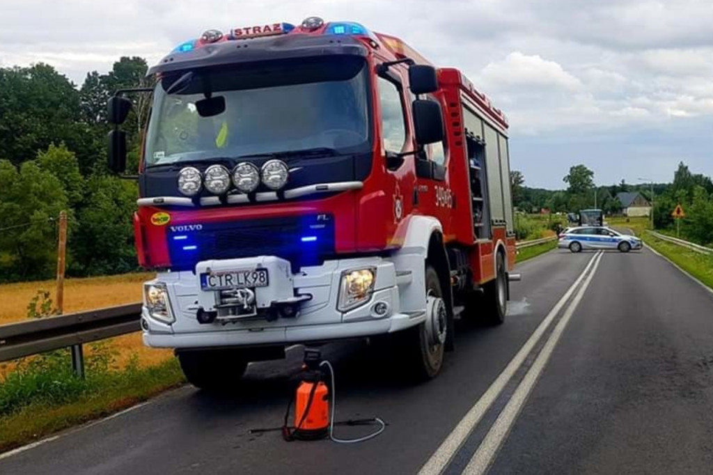 Bardzo groźny wypadek w Rzęczkowie