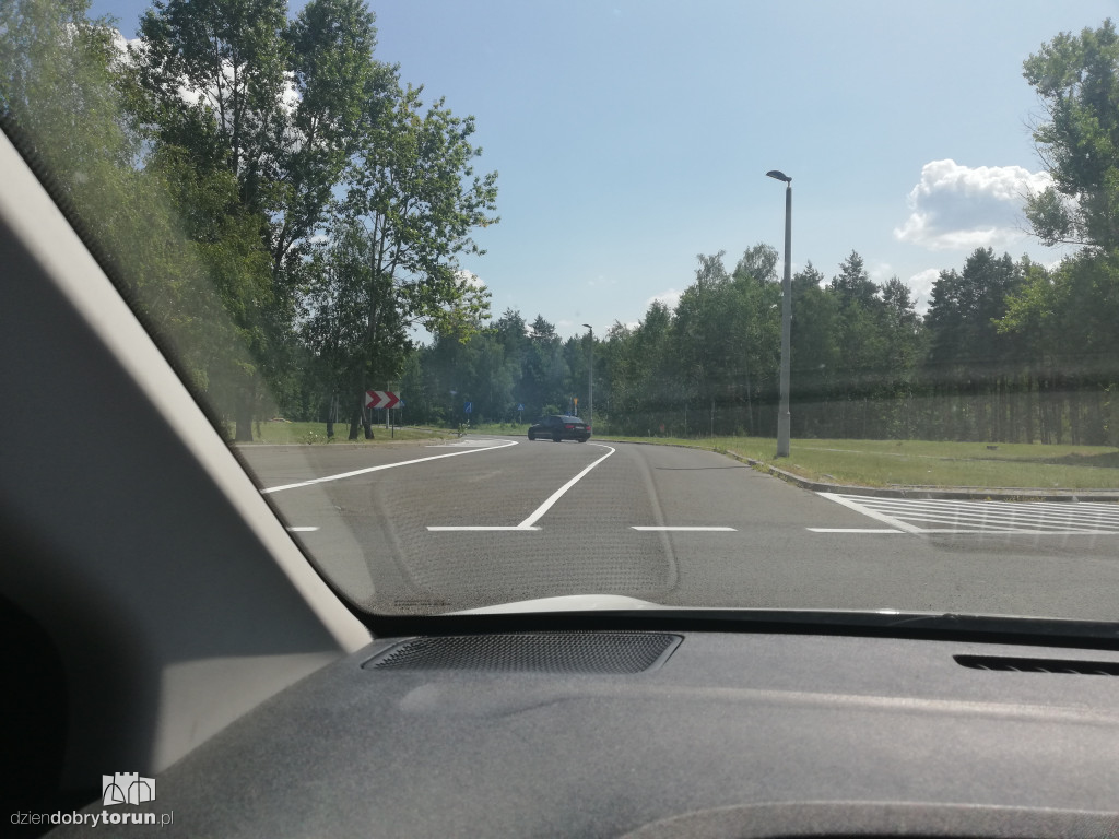 Driftowanie na osiedlu Na Skarpie