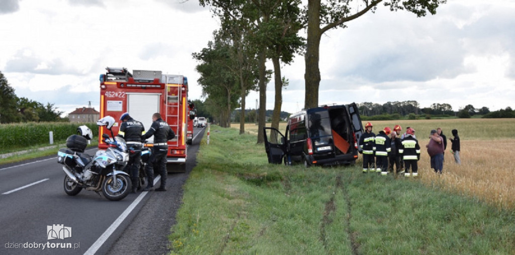 Zdarzenie drogowe na DK15