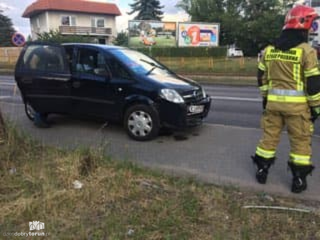 Kolizja trzech samochodów na Wschodniej