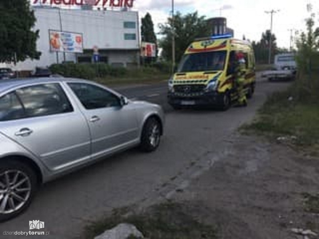 Kolizja trzech samochodów na Wschodniej