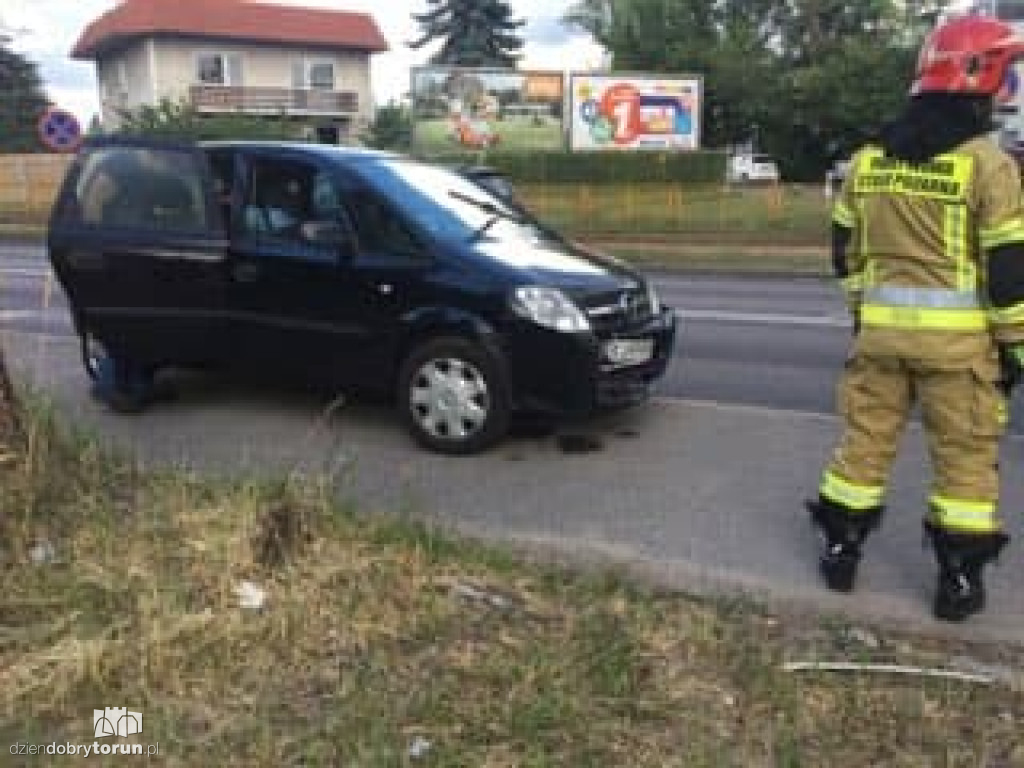 Kolizja trzech samochodów na Wschodniej