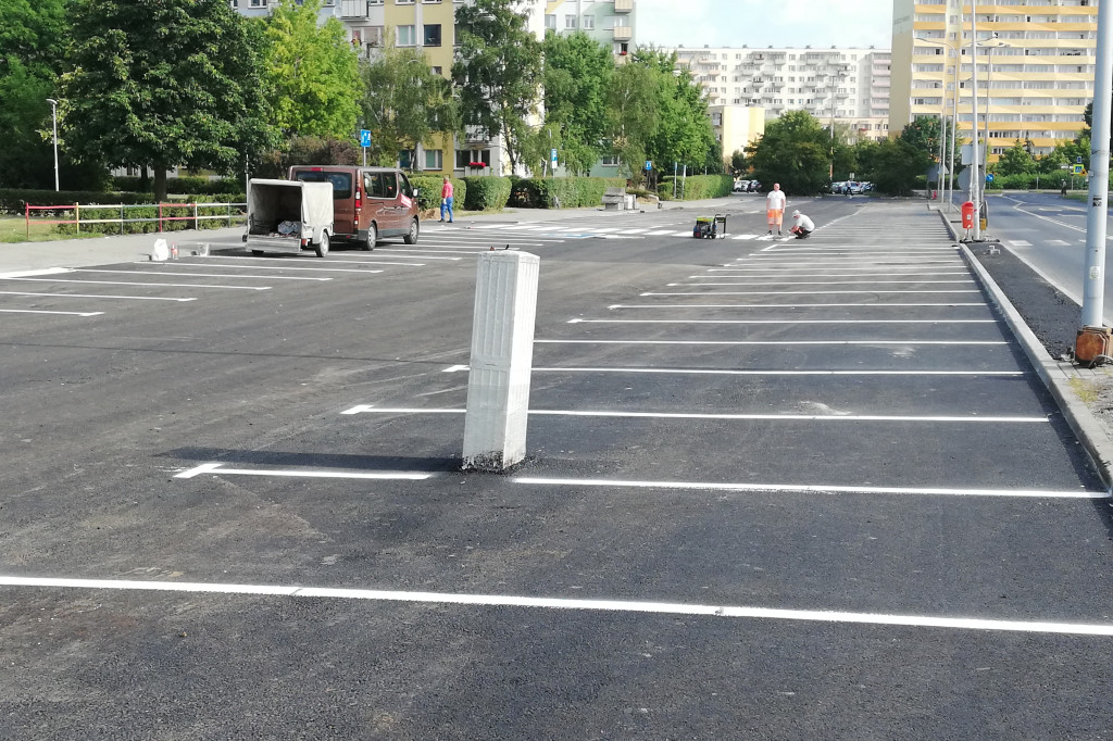 Nowy parking przy ul. Łyskowskiego 3
