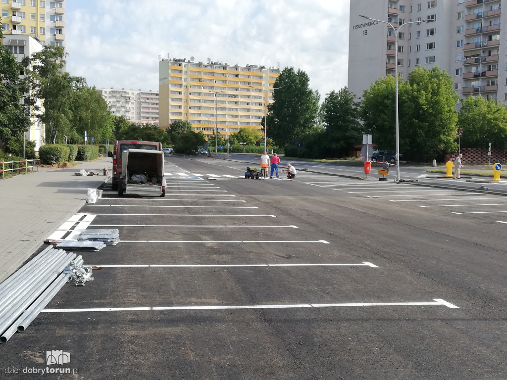 Nowy parking przy ul. Łyskowskiego 3