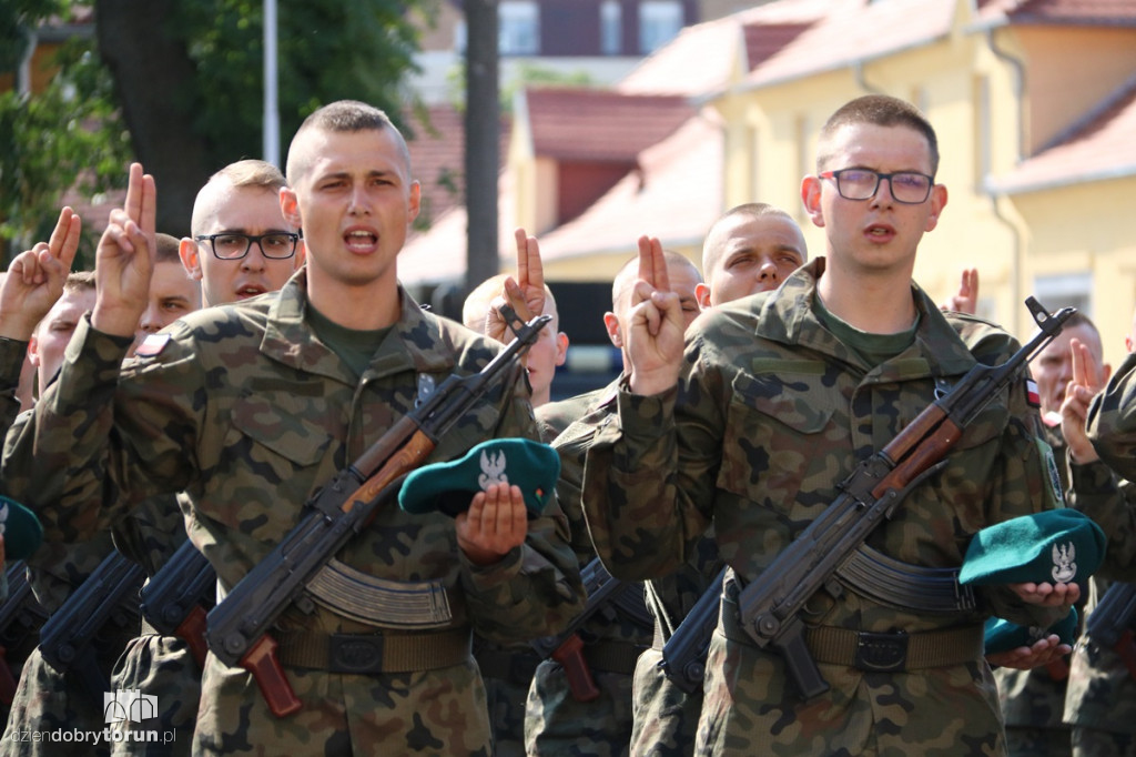 Przysięga studentów Legii Akademickiej