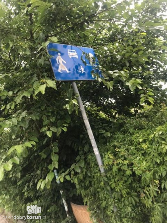 Zaniedbane chodniki na Bielawach