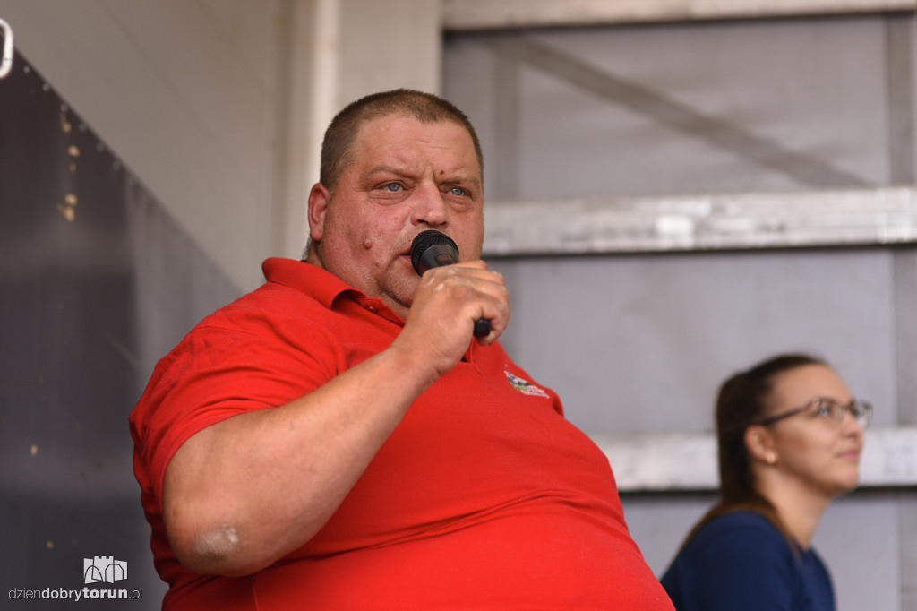 Krzykacz i Edek na Wrak Race w Toruniu