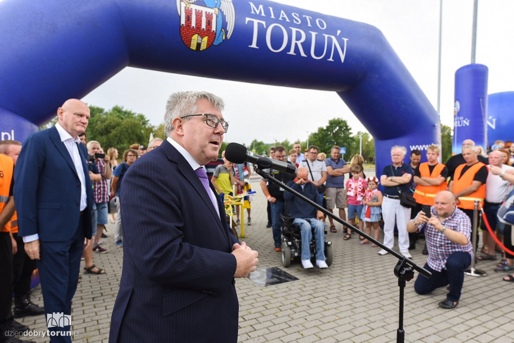 Odsłonięcie tablicy Pera Jonssona