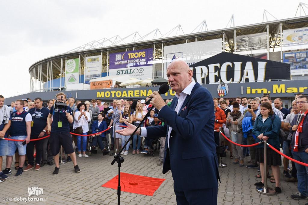 Odsłonięcie tablicy Pera Jonssona