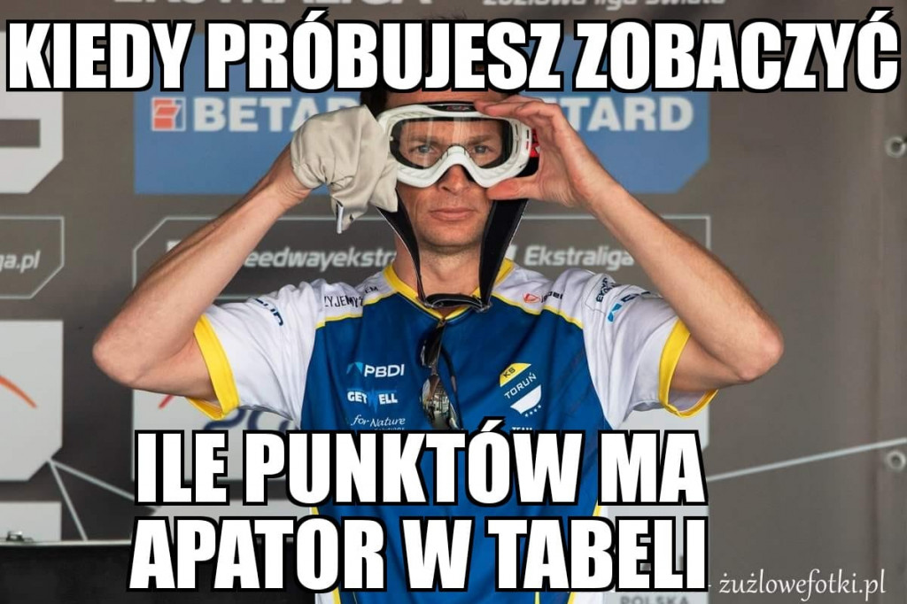 Zobacz memy po spadku Torunia z Eligi!