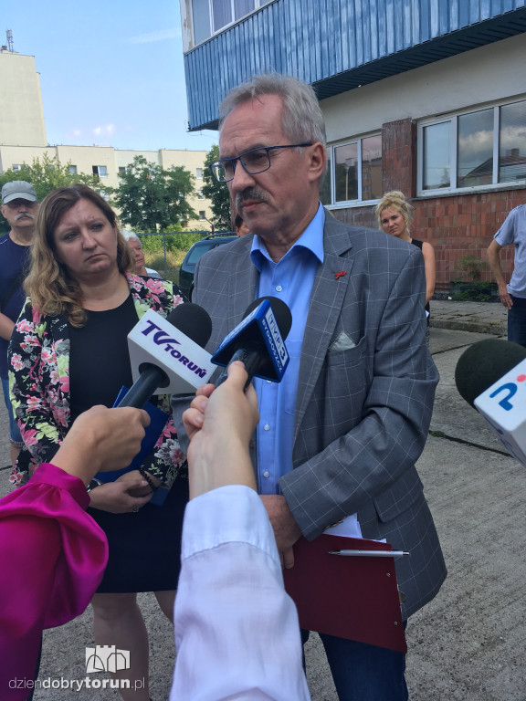 Konferencja posła Szramki