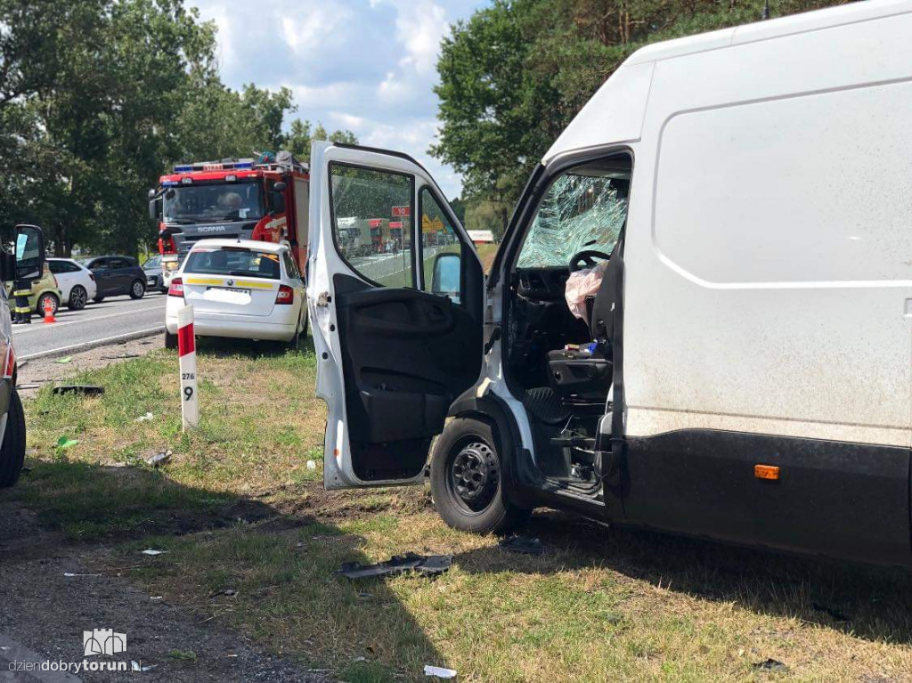 Fatalny wypadek na DK10 pod Toruniem