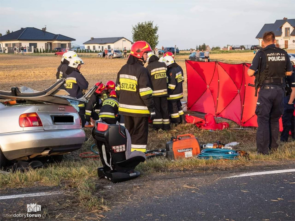 Groźny wypadek w regionie