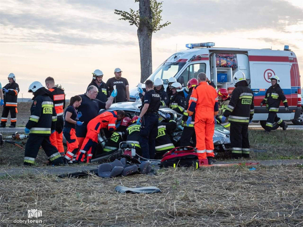 Groźny wypadek w regionie