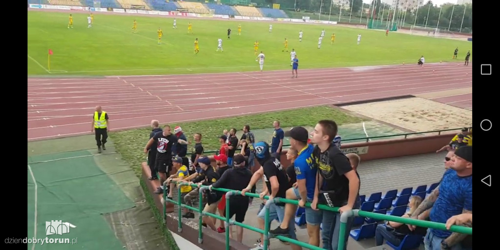 Zadyma na sobotnim meczu Elany Toruń