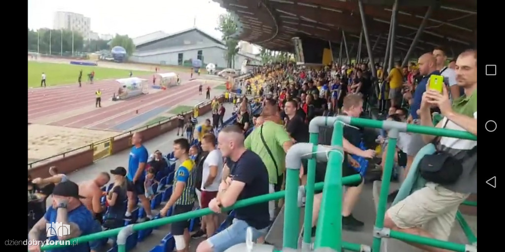 Zadyma na sobotnim meczu Elany Toruń