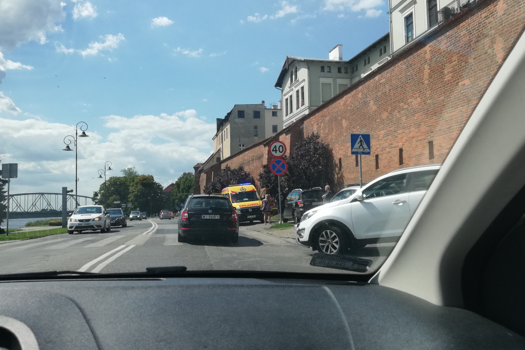 Kolizja na Bulwarze Filadelfijskim