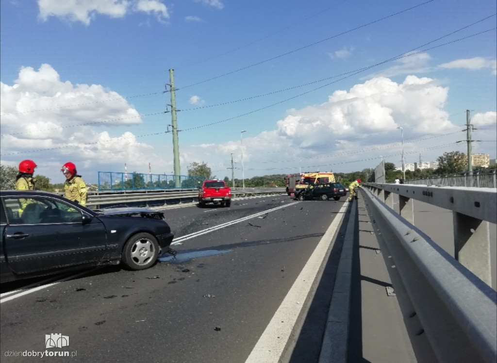 Wypadek na trasie średnicowej