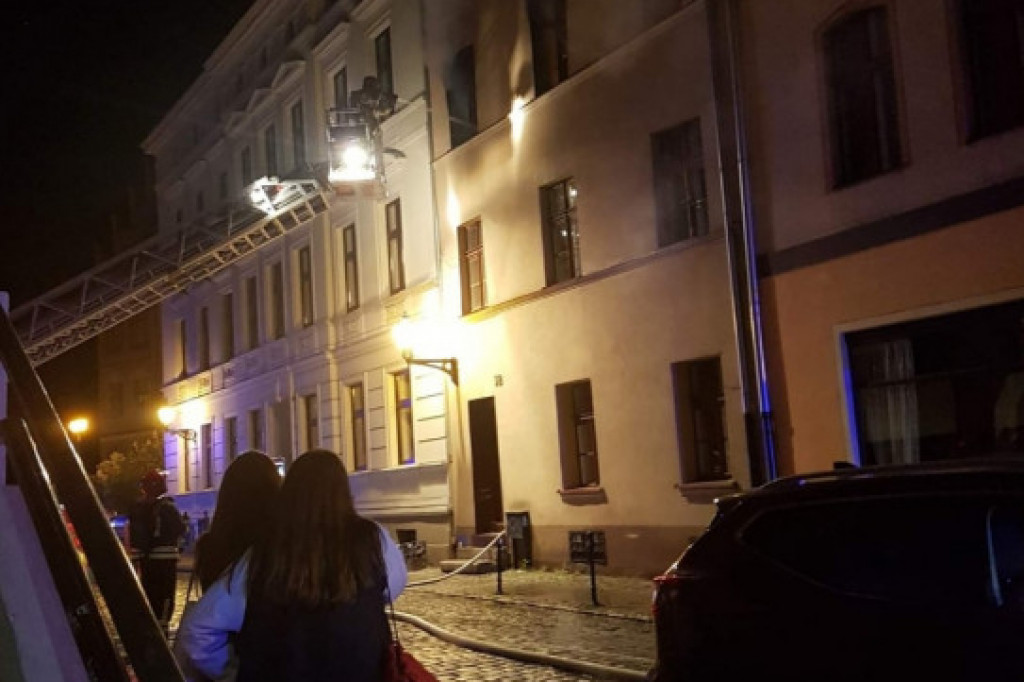 Koszmarny pożar w centrum starówki