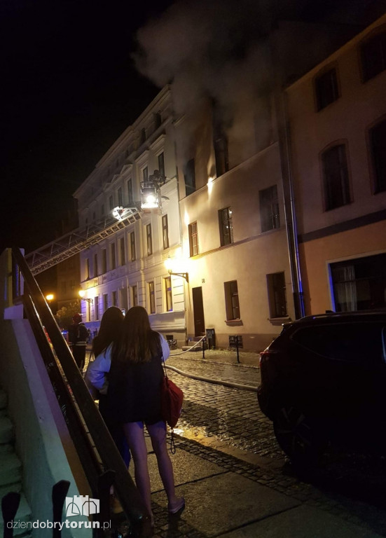 Koszmarny pożar w centrum starówki