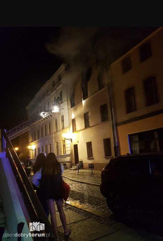 Koszmarny pożar w centrum starówki