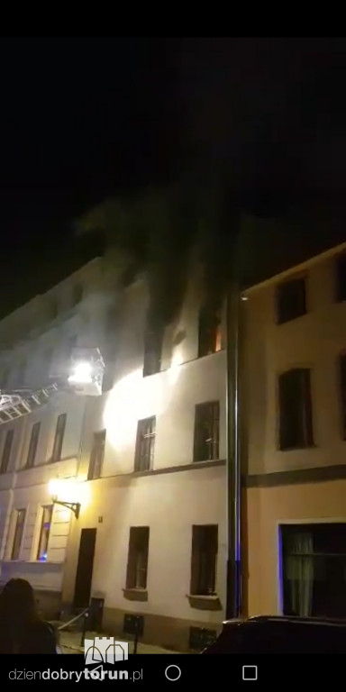 Koszmarny pożar w centrum starówki