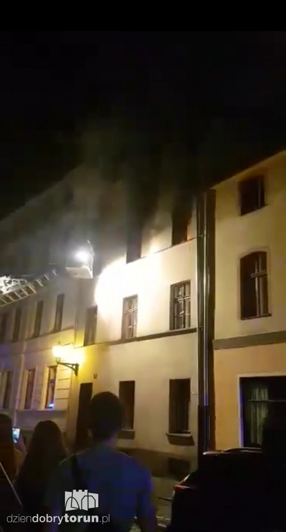 Koszmarny pożar w centrum starówki