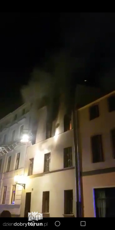 Koszmarny pożar w centrum starówki