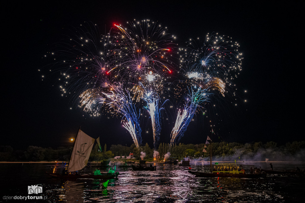 Widowisko wieńczące Festiwal Wisły