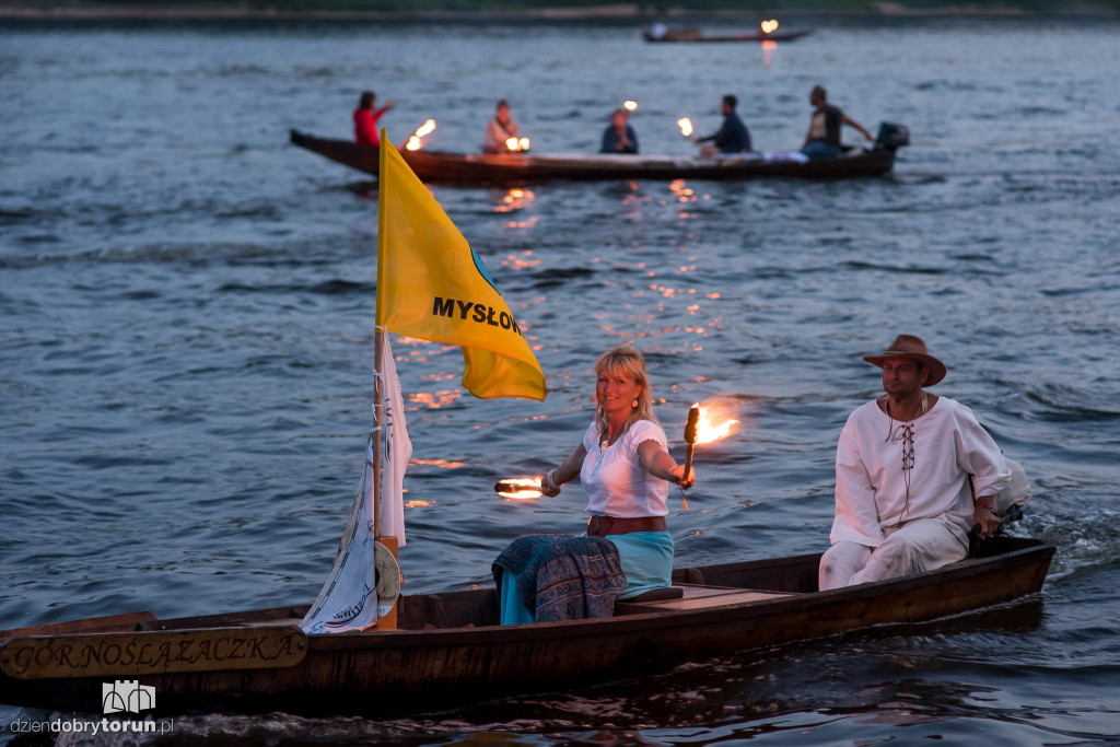 Widowisko wieńczące Festiwal Wisły