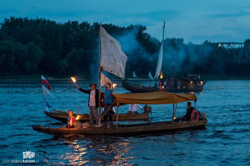 Widowisko wieńczące Festiwal Wisły