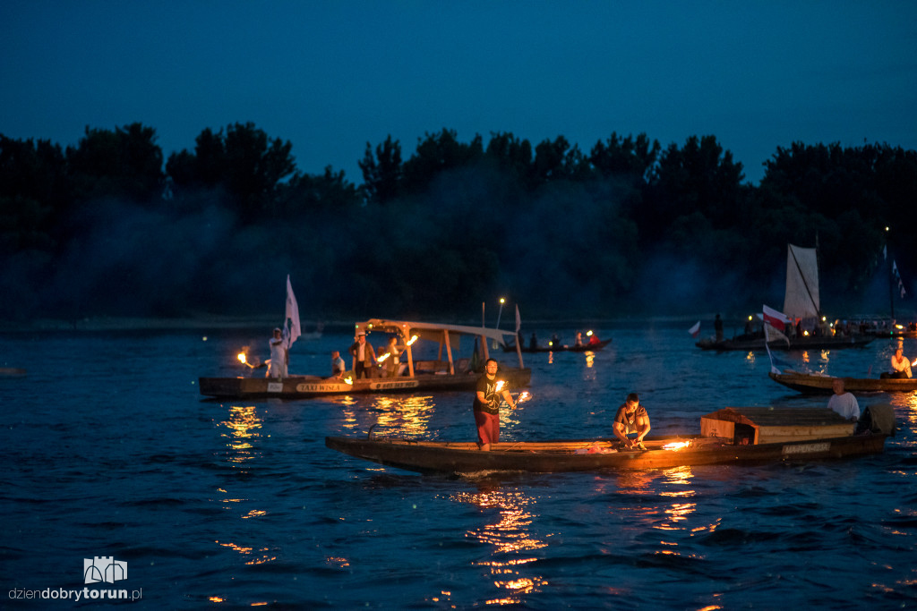 Widowisko wieńczące Festiwal Wisły