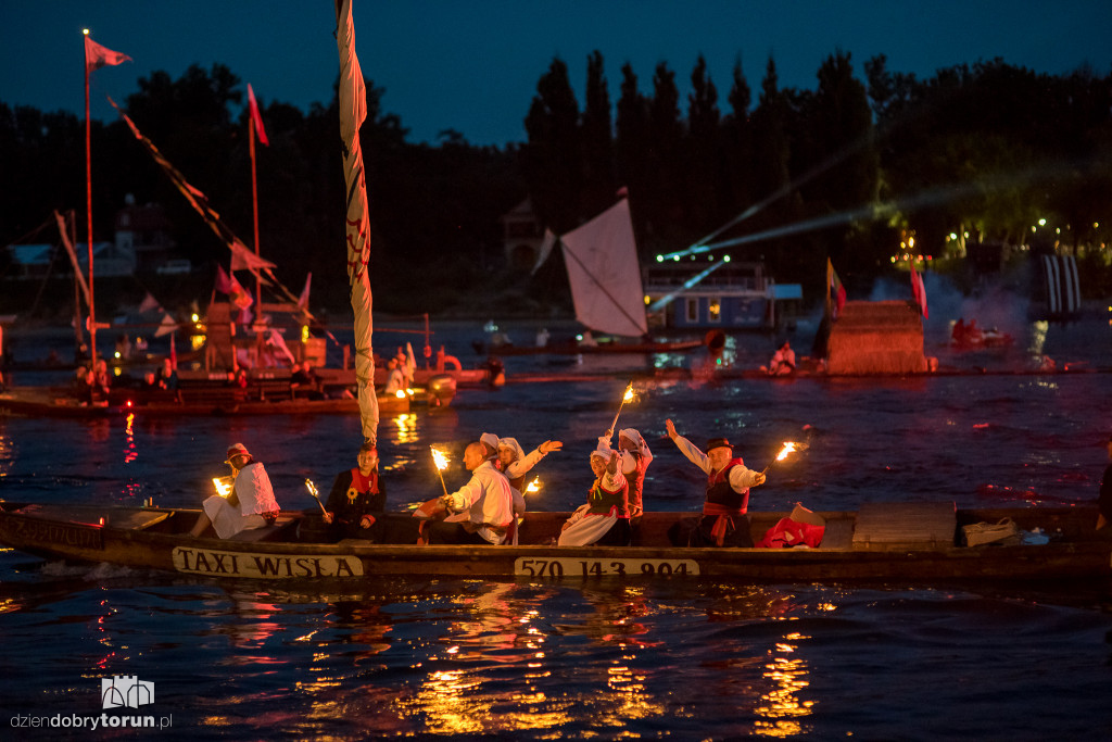 Widowisko wieńczące Festiwal Wisły