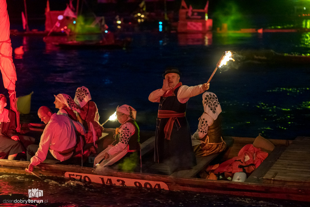 Widowisko wieńczące Festiwal Wisły