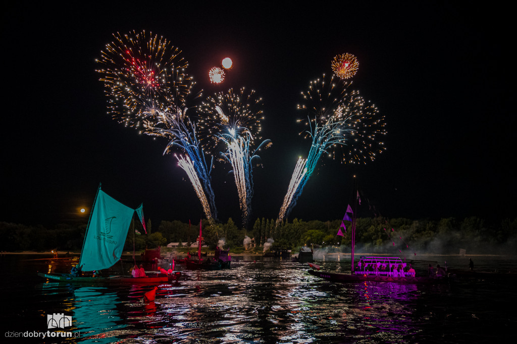 Widowisko wieńczące Festiwal Wisły
