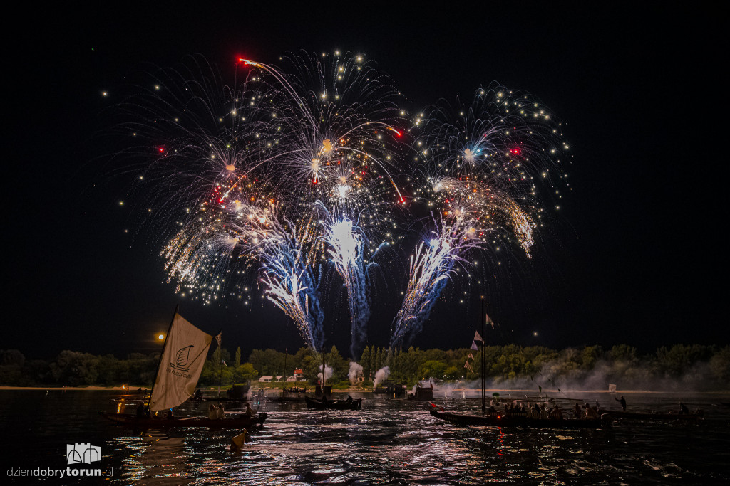 Widowisko wieńczące Festiwal Wisły