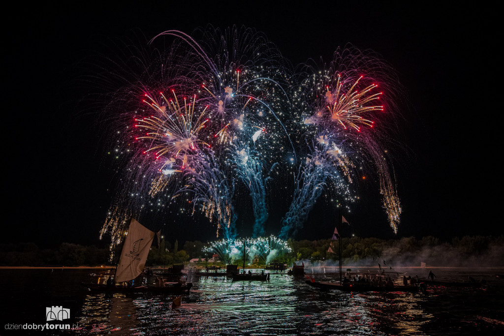 Widowisko wieńczące Festiwal Wisły