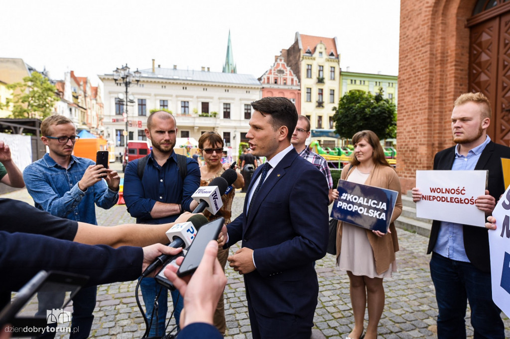 Konferencja prasowa Konfederacji