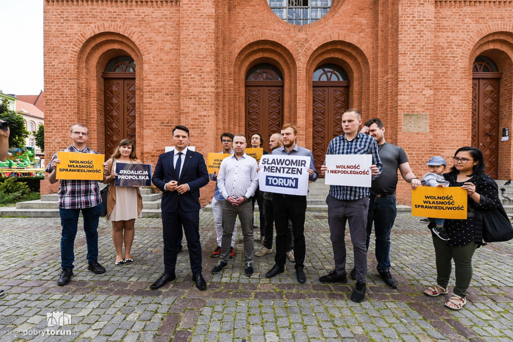 Konferencja prasowa Konfederacji