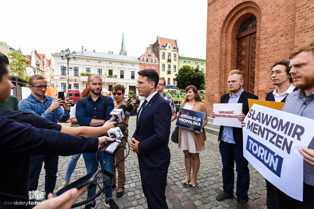 Konferencja prasowa Konfederacji