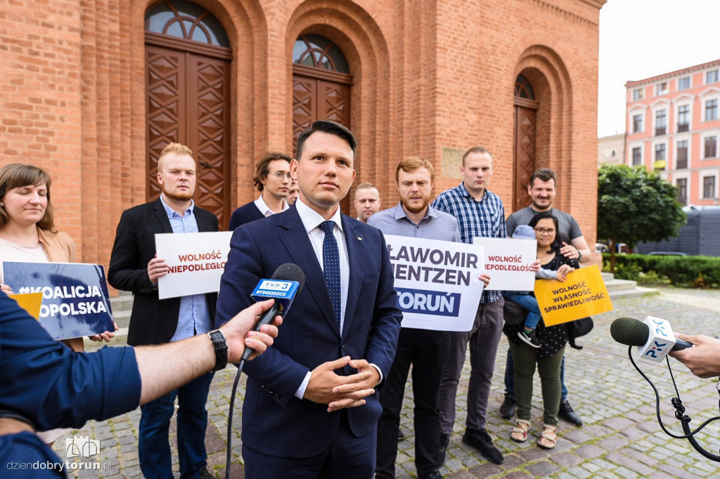 Konferencja prasowa Konfederacji
