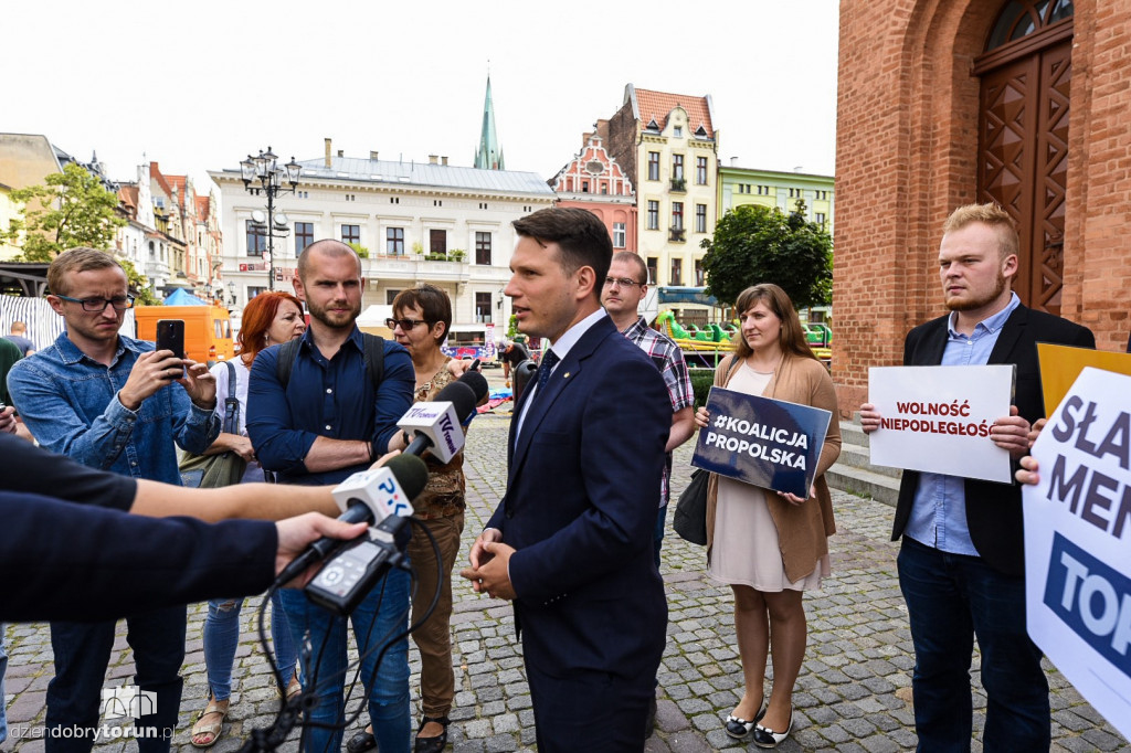 Konferencja prasowa Konfederacji