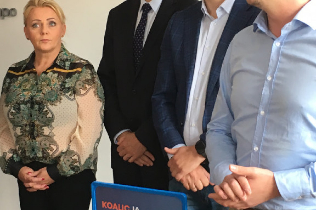 Konferencja prasowa KO przed wyborami