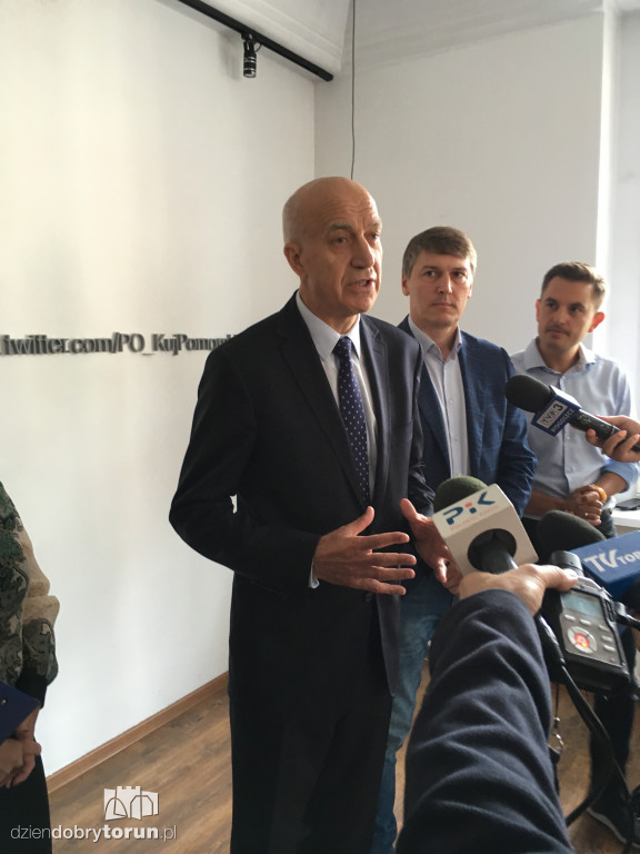 Konferencja prasowa KO przed wyborami
