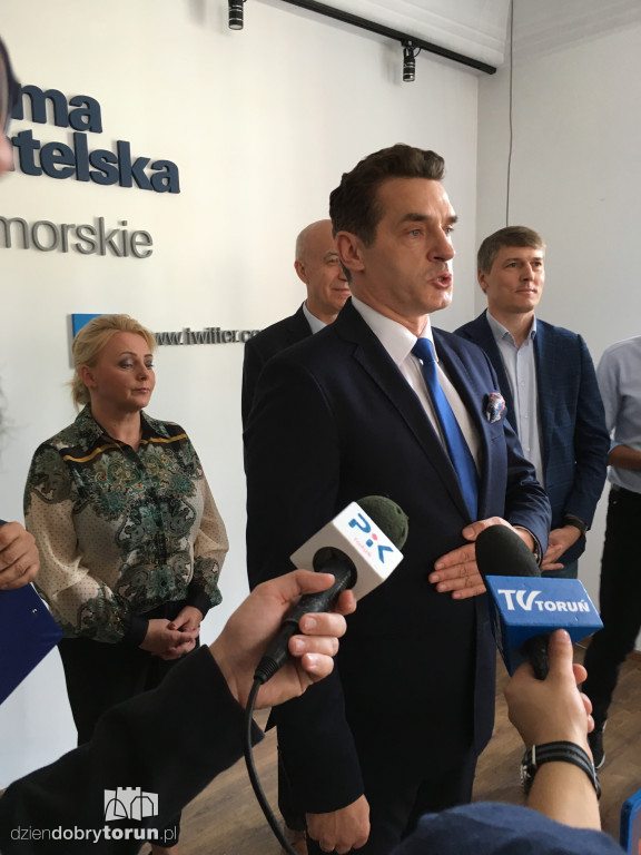 Konferencja prasowa KO przed wyborami