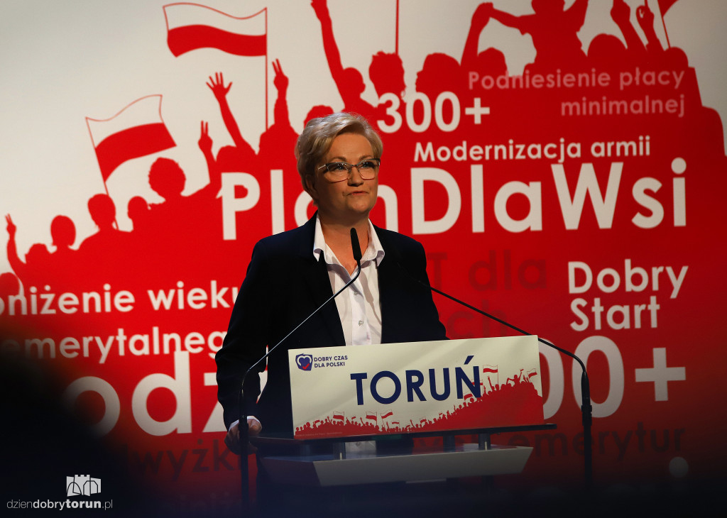 Mateusz Morawiecki odwiedził Toruń